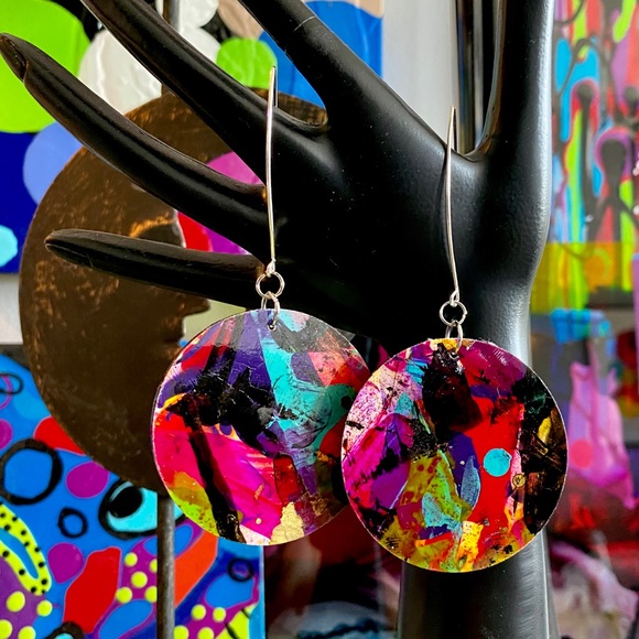 Abstract Earrings - Picture 1 of 1